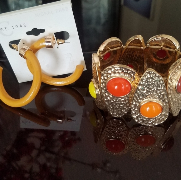 BOHO‎ Bracelet / Earrings Combo - Picture 5 of 6